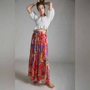 Farm Rio Hudson  Maxi Skirt, NWT size XS. Sold out online!